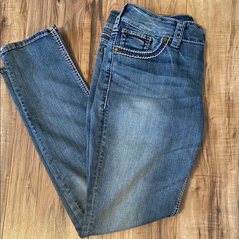 Women's Blue Skinny Jeans